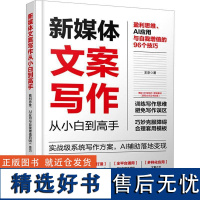 RT 新媒体文案写作从小白到高手:盈利思维、AI应用与自我增值的96个技巧9787122450746 化学工业出版社