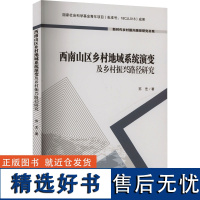 西南山区乡村地域系统演变及乡村振兴路径研究 苏艺 著 经济理论经管、励志 正版图书籍 西南财经大学出版社