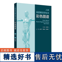 人体局部解剖学标本彩色图谱 以人体8大部位为基础显示结构手法 建立明晰系统概念 增加断层解剖学临床影像学图片重要器官结构