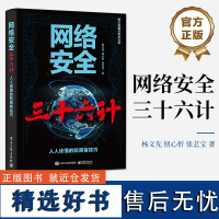 网络安全三十六计 人人该懂的防黑客技巧 杨义先 钮心忻 网络安全计谋及相应兵法和网络对抗思路书籍 网络安全的案例技巧