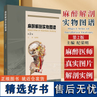 麻醉解剖学实物图谱 第2版 纪荣明 主编 周围神经阻滞术 供麻醉专业 医疗专业和解剖学工作者等参考 人民卫生出版社 97