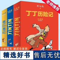 丁丁历险记 精装版第一二三辑 全22册 礼盒装 非注音版故事6-12岁儿童绘本读物含法老的雪茄丁丁在刚果埃尔热在美洲月球