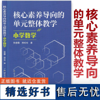 核心素养导向的单元整体教学 小学数学 核心素养小学数学大单元教学案例 张邈馨 世界图书出版