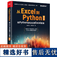 从Excel到Python 用Python轻松处理Excel数据 第2版第二版 Python数据处理基础指南 Panda