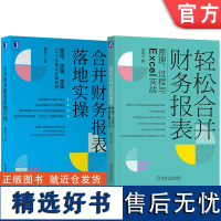 套装 合并财务报表落地实操+轻松合并财务报表 套装全2册 机械工业出版社