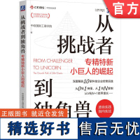 正版 从挑战者到独角兽 专精特新小巨人的崛起 张维炯 专精特新 独角兽 小巨人 中欧国际工商学院 中欧创业营 中欧M