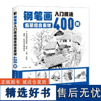 钢笔画入门技法临摹综合素材400例