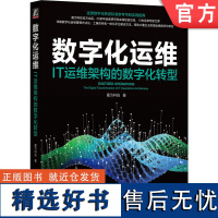 正版 数字化运维 IT运维架构的数字化转型 嘉为科技 ITIL SRE DevOps DataOps AIOps 运