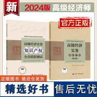 2024新版高级经济师教材教辅套装(知识产权)(24版教材+24版全真模拟)