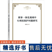 刑事一体化视域中专利权保护问题研究 唐风玉 著 法学理论社科 正版图书籍 知识产权出版社