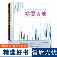 你不知道的奇妙世界(全3册:冰雪世界,地下王国,奇妙夜晚)6-10岁沉浸式世界认知科普书,15幅全景拉页,由表及里融汇历