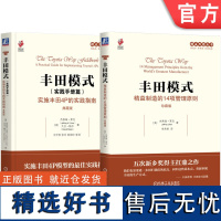 套装 丰田模式 精益制造的14项管理原则+丰田模式实践手册篇 实施丰田4P的实践指南 套装全2册 丰田管理制度 精益