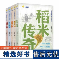 出版社自营]中国美食之源 稻米传奇面食大观糖的世界醋外之酸盐的故事全5册 探源中国人传统生活中的饮食内容和文化底蕴美食