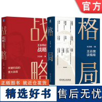 套装 王志纲论战略+格局 王志纲谈格局 套装全2册 王志纲著 战略认知管理 企业经营管理学书籍 机械工业出版社