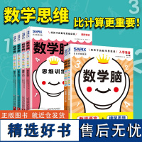 日本光辉教育.数学脑:打通孩子数学任督二脉的“浅奥”游戏(入学准备) (全6册)