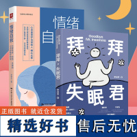 2册 拜拜失眠君+情绪自救:化解焦虑、抑郁、失眠的七天自我疗愈法 失眠不易入睡睡眠改善 疏导情绪心理学走出抑郁症自我治疗