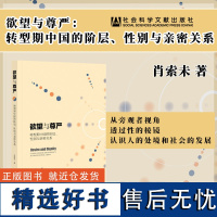 正版欲望与尊严 转型期中国的阶层 性别与亲密关系 肖索未 王金玲性别研究优秀奖 婚外包养 女性主题 婚外 社会科学文献出