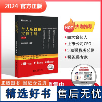 (2024版)个人所得税实操手册——政策、案例、流程、筹划图表式全解读