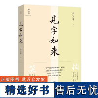 见字如来 张大春著 为你说文解字 讲述汉字里的中国文化 中国文化书籍 汉字课 天地出版社 理想国