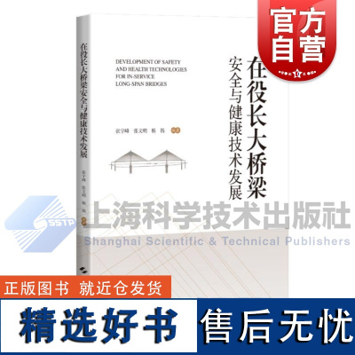 在役长大桥梁安全与健康技术发展 张宇峰张文明杨扬编著上海科学技术出版社长大桥梁安全结构监测健康监测