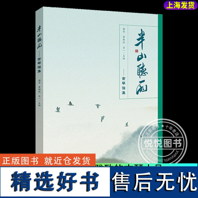 正版 半山听雨 古琴谱集 杨青 曹雅欣 苏一 清新雅致的古琴小品 赏文奏谱诗话绘画与书法琴歌音频 古琴书籍 人民音乐出版