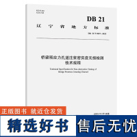 桥梁预应力孔道注浆密实度无损检测技术规程(DB 21/T 3827—2023)