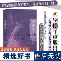 紫颜色 艾丽斯沃克著 西方女性主义文学经典之作 女性主义电影原著 外国文学小说书籍 后浪出版