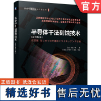 正版 半导体干法刻蚀技术 原书第2版 野尻一男 集成电路 等离子体 刻蚀工艺 磁控管 晶圆 电荷积累损伤 协同效应