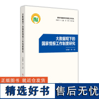 大数据观下的国家情报工作制度研究