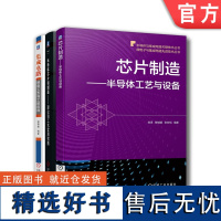 套装 正版 集成电路芯片制造工艺 共3册 集成电路制造工艺与工程应用+芯片制造半导体工艺与设备+半导体芯片和制造理论