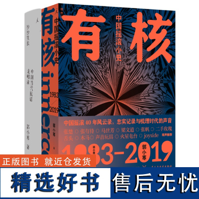 有核 沙沙生长 郭小寒两册套装 中国摇滚小史 中国当代民谣走唱录 乐队的夏天 理想国图书店