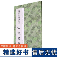 褚遂良楷书集字古文名篇 收录褚遂良楷书经典碑帖中精心集字古文名篇11篇