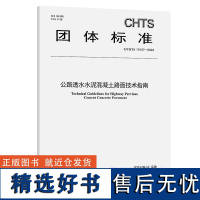 公路透水水泥混凝土路面技术指南(T/CHTS 10107—2023)