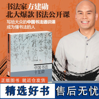 中国书法十五讲 方建勋 每讲附有课程视频 附古代碑帖临习视频 北京大学书法公开课 书法审美与实践讲稿整理笔法章法布局书法