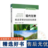 全新正版 现代甘蔗病虫草害诊治彩色图谱 黄应昆 李文凤主编 9787109305755 甘蔗病害诊断防治图鉴