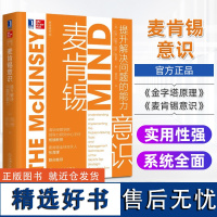 麦肯锡意识 提升解决问题的能力 艾森拉塞尔 麦肯锡学院 麦肯锡工作法 企业领导书籍 职场进阶成长书 结构化思维 解决问题