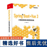 Spring Boot+Vue 3 大型前后端分离项目实战