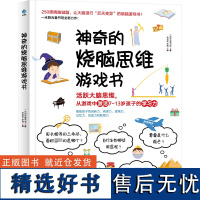 神奇的烧脑思维游戏书 一米阳光童书馆 著 李雪菲,李楠 绘 其它儿童读物少儿 正版图书籍 北京日报出版社