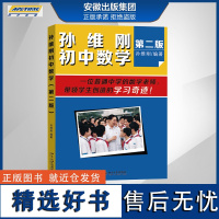 孙维刚初中数学第二版 孙维刚著 数学教材教辅 初中数学的基本解题思路 数学思维训练 北京大学出版社正版可搭配孙维刚谈立志