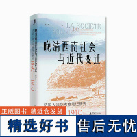 大学问·晚清西南社会与近代变迁:法国人来华考察笔记研究(1892—1910)屈小玲/著 屈小玲 社会史 广西师范大学出版