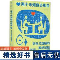 两个未知数去相亲 好玩又烧脑的数学谜题 (德)霍格尔·丹贝克 著 罗松洁 译 科普读物其它文教 正版图书籍