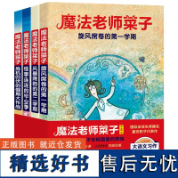 魔法老师菜子全套4册 每个孩子都需要的成长文学 小学生课外阅读书籍奇幻校园童话故事书丰富拓展孩子阅读知识解决校园烦恼