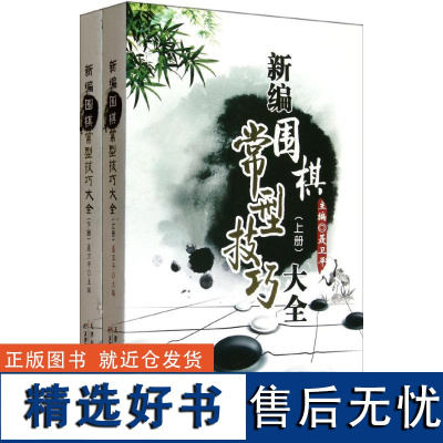 保证正版 新编围棋常型技巧大全(上下册) 聂卫平 天津科学技术出版社