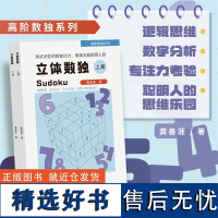 立体数独/高阶数独系列/上册+下册/龚善涯/逻辑推理/数字分析