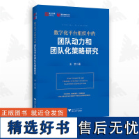 数字化平台组织中的团队动力和团队化策略研究/王艺/浙江大学出版社