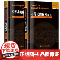 [正版]不等式的秘密第一卷 第二卷 套装两册 刘培杰数学工作室