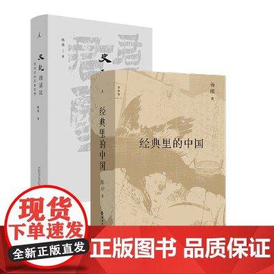 经典里的中国 史记的读法 杨照作品两册套装 著 杨照的十堂中国文化经典导读课 司马迁的历史世界 理想国图书店