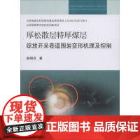 厚松散层特厚煤层综放开采巷道围岩变形机理及控制 赵国贞 著 矿业技术大中专 正版图书籍 中国矿业大学出版社