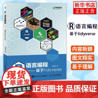 R语言编程 基于tidyverse r语言编程数据分析编程入门基础自学人工智能爬虫机器学习ggplot代码语言案例 人