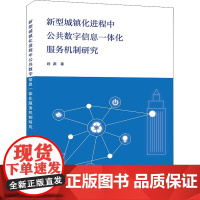 新型城镇化进程中公共数字信息一体化服务机制研究 经渊 著 经济理论经管、励志 正版图书籍 浙江大学出版社